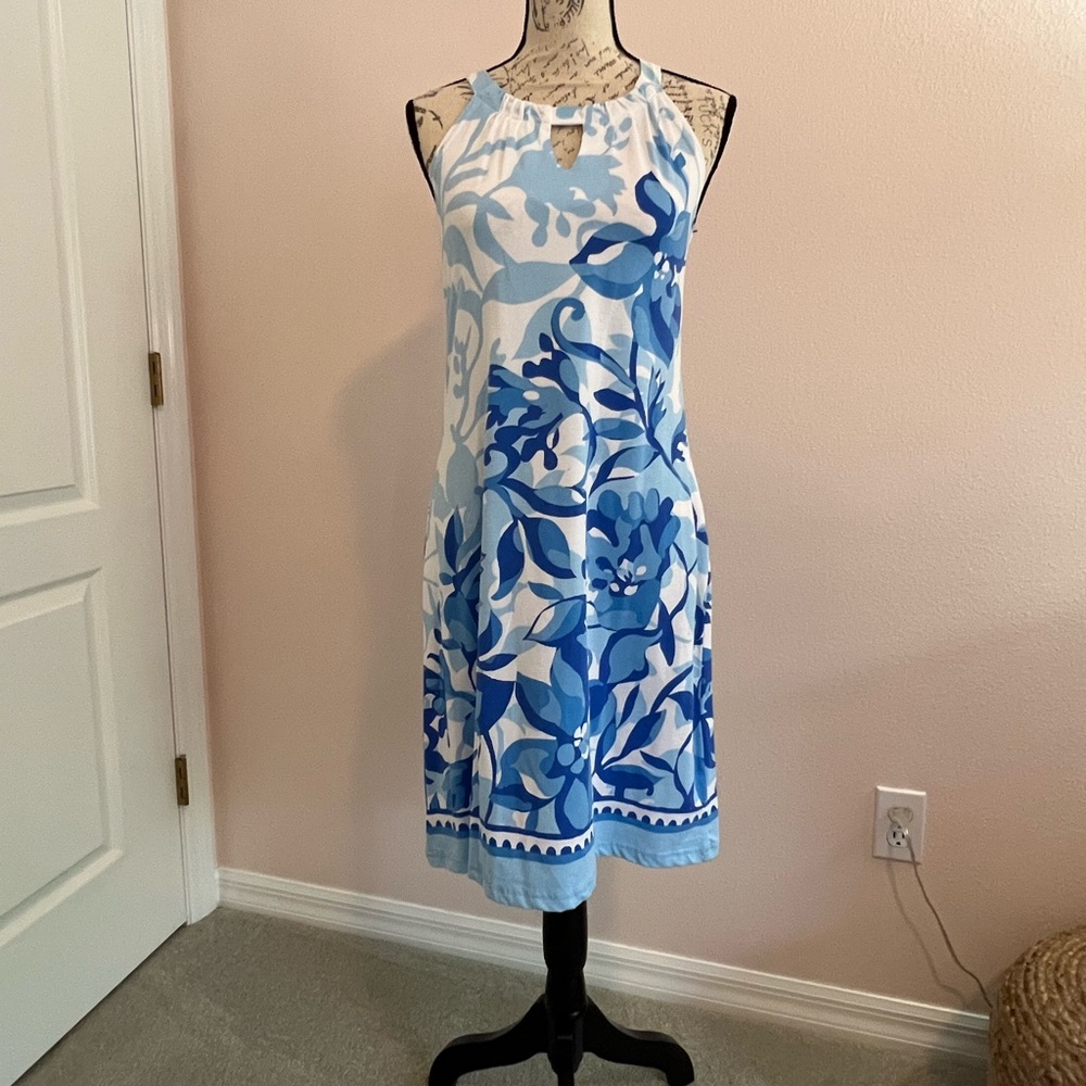 Keylime Pink floral summer dress. Never worn. Perfect for vacation!